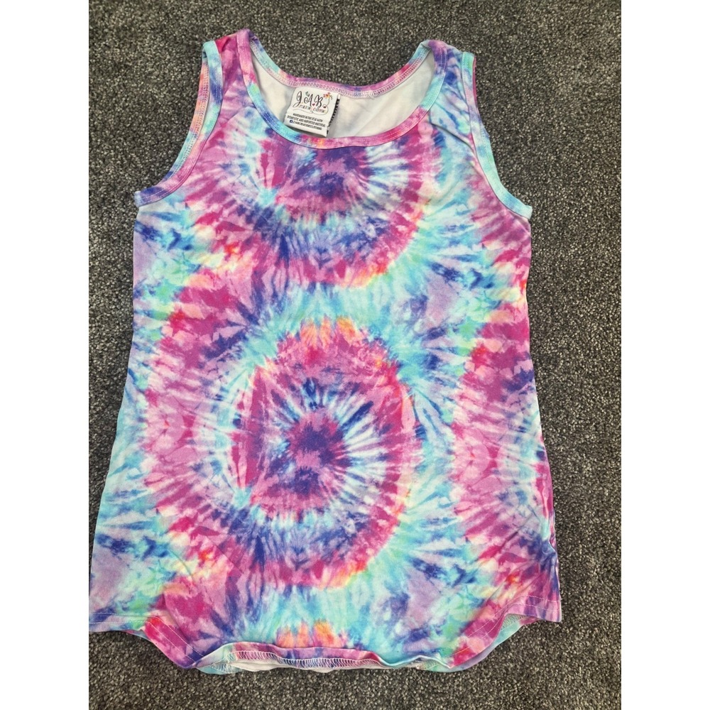 JAB Creations Clothing Kids Size 8 Lot of 3 - 2 Tank Tops &‎ Leggings Set - Picture 8 of 11